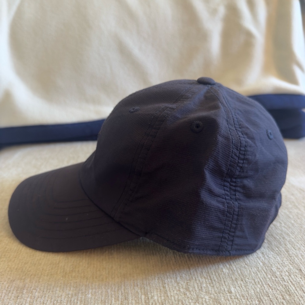 American Needle TKO Navy Hat. American Flag. Adjustable Velcro Snap. Used. - Picture 2 of 5